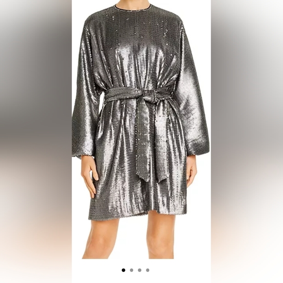 Anine Bing, metalic dress